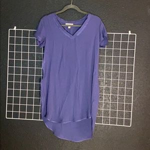 blue tee shirt dress